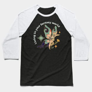 butterfly, glitter, and sparkling Baseball T-Shirt